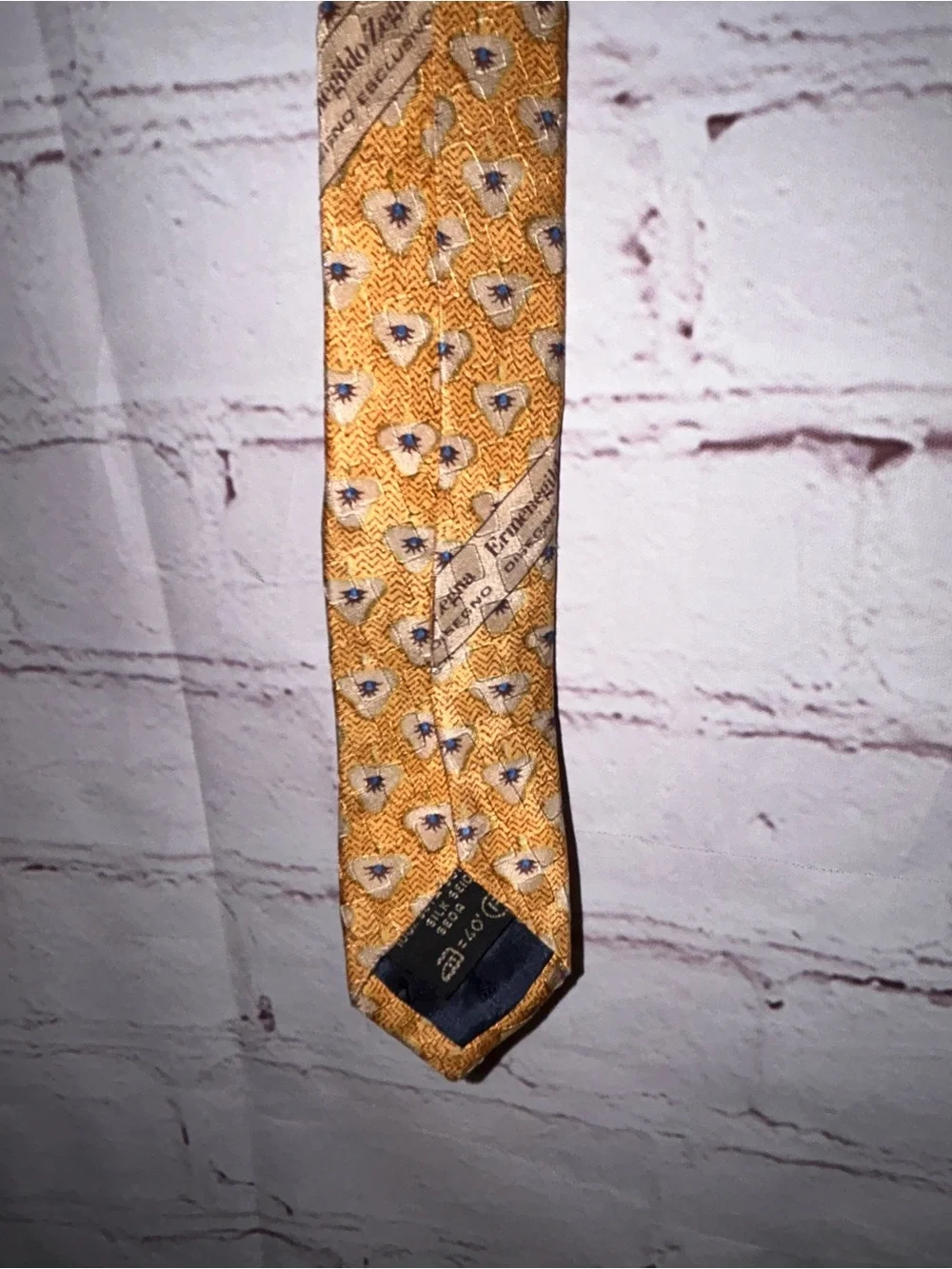 Ermenegildo Zegna silk tie
